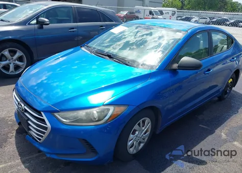 2017 Hyundai Elantra Se from USA, damaged, VIN 5NPD74LF4HH137204